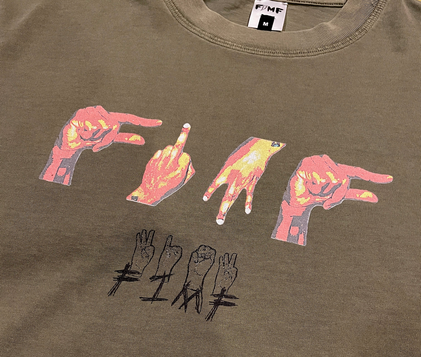 FIMF hand sign(sign language) Tee